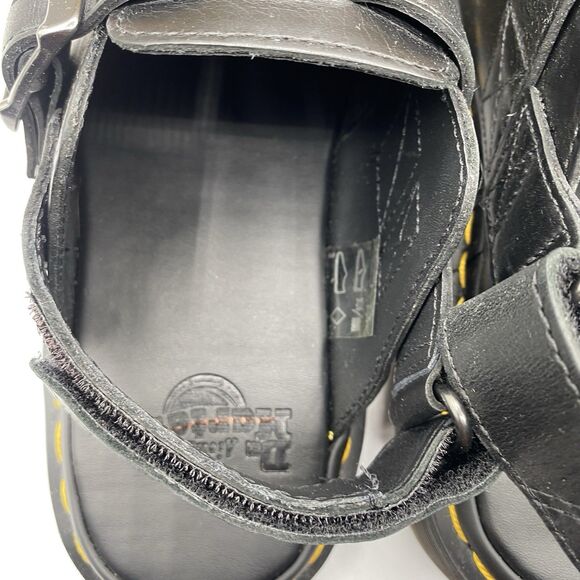 Dr Marten Jorge II Sandals Men 42 US 9 Black Slingback Buckle Casual NWB main image 11